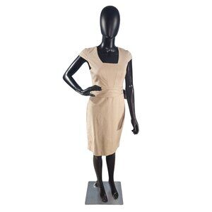 Banana Republic Beige Midi Dress